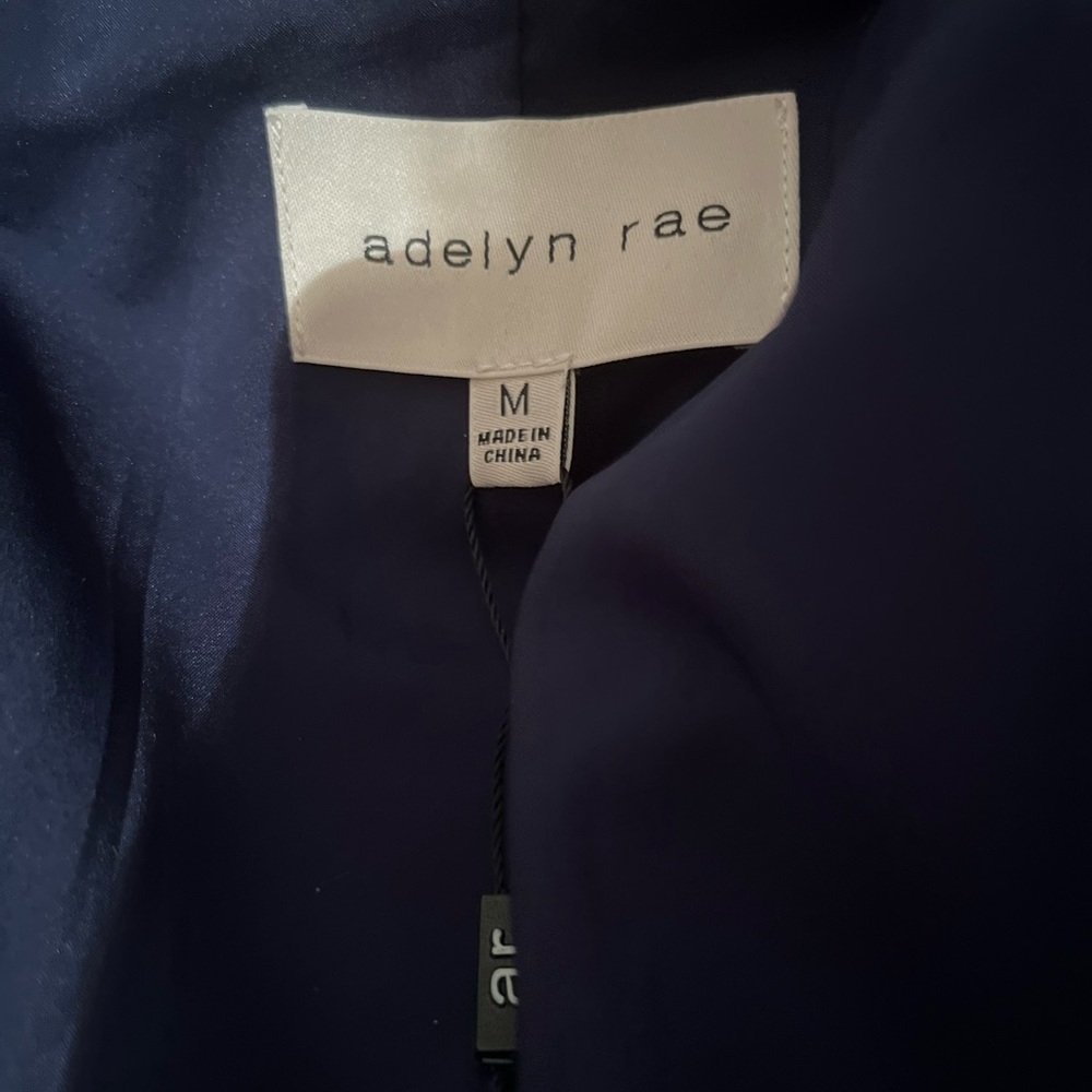 Adelyn Rae Deep Navy Blouse - Picture 2 of 3